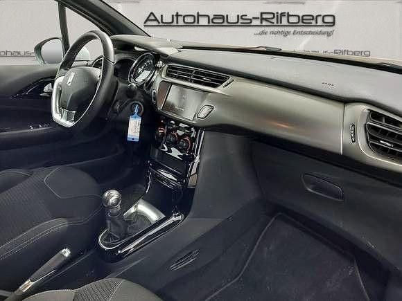 Gebraucht DS Automobiles DS3 So Chic 82 PS (60 kW) 2017 Schwarz Kleinwagen
