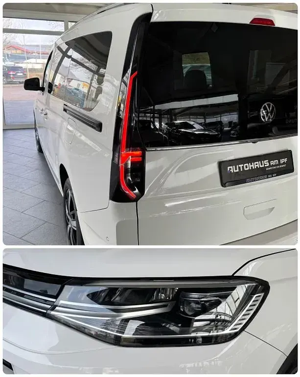Gebraucht VW Caddy Style 122 PS (89 kW) 2021 Weiß Van / Kleinbus