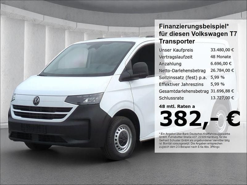 Weiß Neu 2025 VW Transporter Van | 33.480 € - Bild 1/4