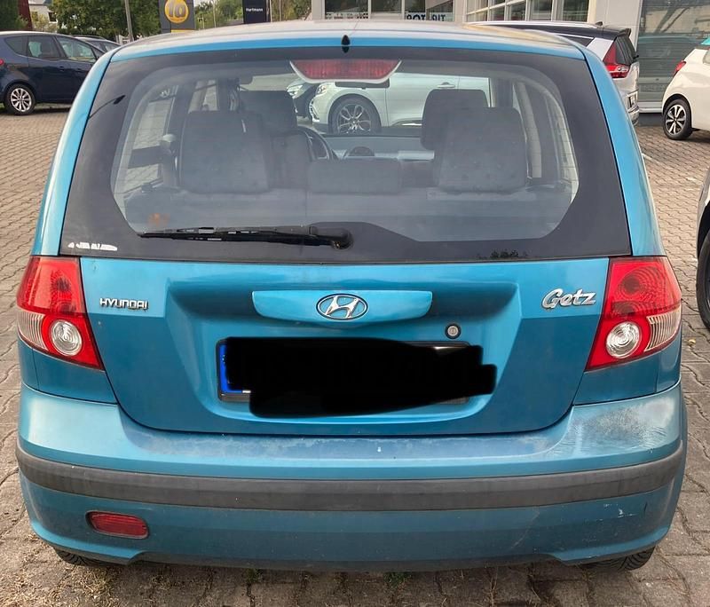 Blau Gebraucht 2004 Hyundai Getz Kleinwagen | 600 € (Superpreis) - Bild 1/4