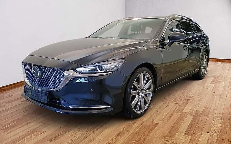 Jet black Gebraucht 2024 Mazda 6 Takumi-Line Kombi | 30.890 € (Fairer Preis) - Bild 1/4