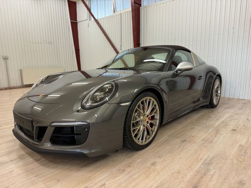 Grau Gebraucht 2019 Porsche 911 Targa 4 Edition Cabrio | 194.990 € - Bild 1/4