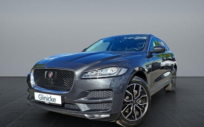 Carpathian grey Gebraucht 2019 Jaguar F-Pace Portfolio SUV | 29.390 € (Superpreis) - Bild 1/4