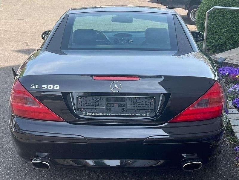 Gebraucht Mercedes SL500 306 PS (225 kW) 2002 Obsidianschwarz  metalliclack Cabrio