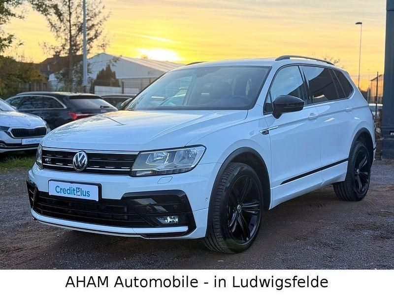 Weiß Gebraucht 2020 VW Tiguan Allspace R-line SUV | 25.490 € (Fairer Preis) - Bild 1/4