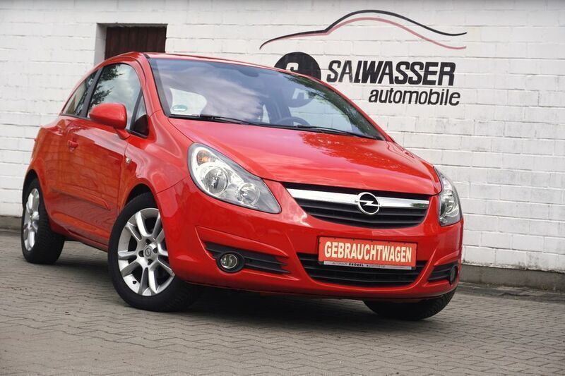 Rot Gebraucht 2007 Opel Corsa Sport Limousine | 2.000 € (Guter Preis) - Bild 1/4