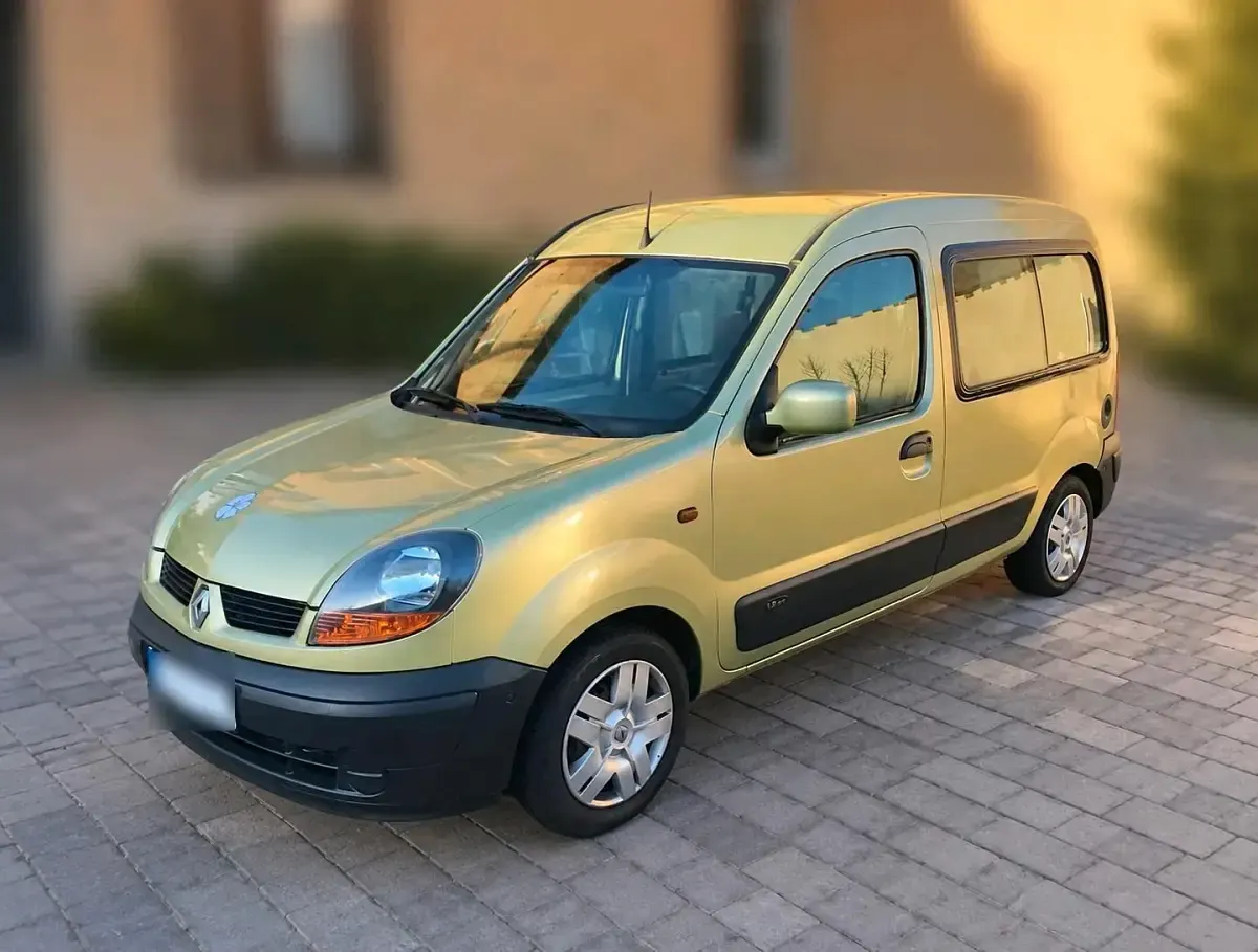 Gebraucht Renault Kangoo 75 PS (55 kW) 2005 Grün Van / Kleinbus
