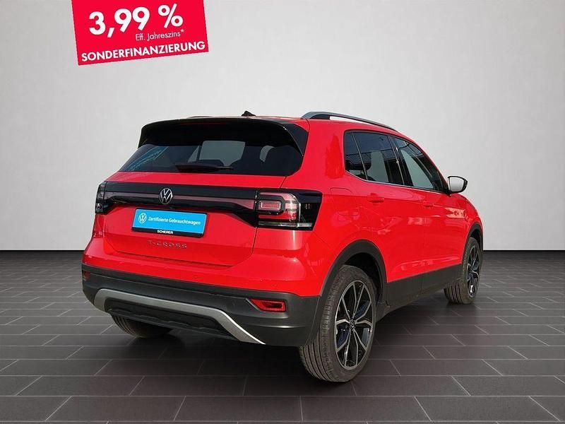 Gebraucht VW T-Cross Style 150 PS (110 kW) 2021 Flashrot SUV