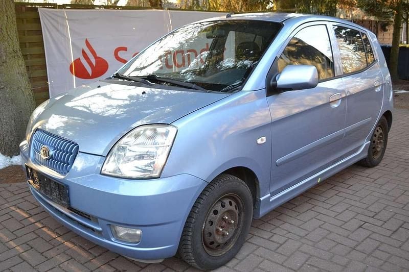 Gebraucht Kia Picanto EX 65 PS (47 kW) 2008 Diamantblau met. Kleinwagen
