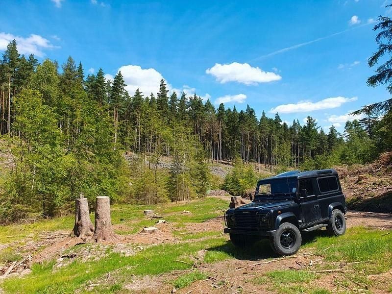 Schwarz Gebraucht 2000 Land Rover Defender S SUV | 13.500 € (Superpreis) - Bild 1/4