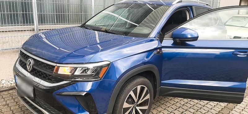 Blau Gebraucht 2022 VW Taos SUV | 25.000 € - Bild 1/4