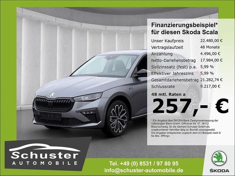 Gebraucht Skoda Scala Tour 116 PS (85 kW) 2025 Grau Kleinwagen