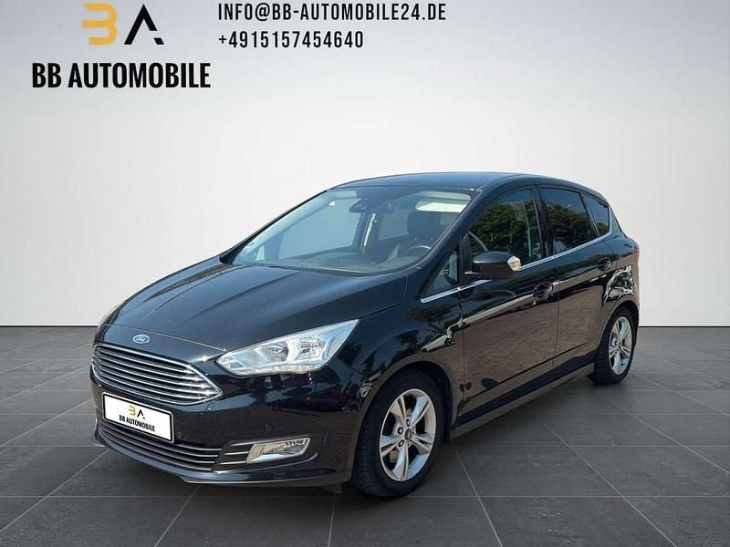 Schwarz Gebraucht 2015 Ford C-MAX Titanium Van / Kleinbus | 7.999 € (Superpreis) - Bild 1/4