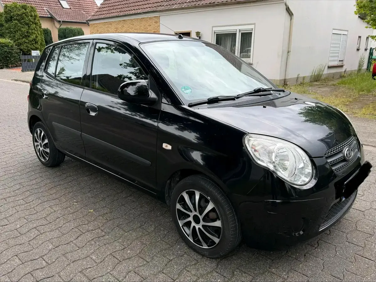 Gebraucht Kia Picanto 70 PS (51 kW) 2009 Schwarz Kleinwagen