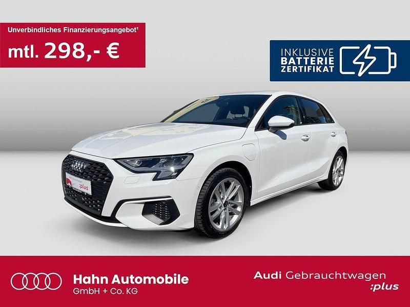 Weiß Gebraucht 2022 Audi A3 Sportback e-tron Limousine | 25.830 € (Fairer Preis) - Bild 1/3