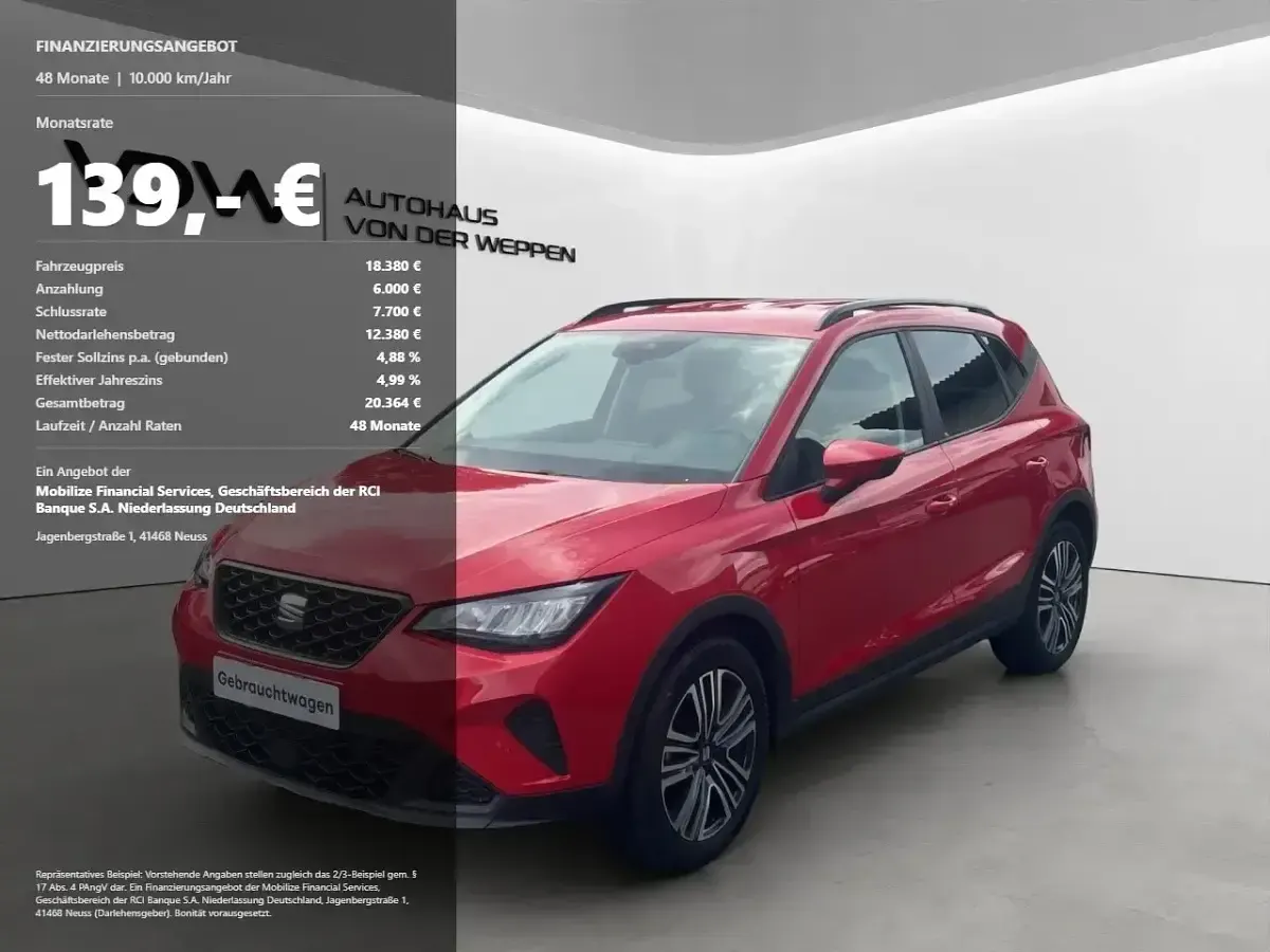 Gebraucht Seat Arona Style 116 PS (85 kW) 2024 SUV