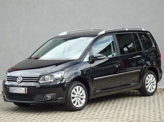 Gebraucht VW Touran Highline 105 PS (77 kW) 2011 Schwarz Van / Kleinbus