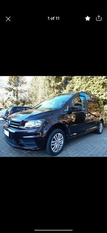 Schwarz Gebraucht 2018 VW Caddy Maxi Beach Van / Kleinbus | 19.500 € (Superpreis) - Bild 1/4