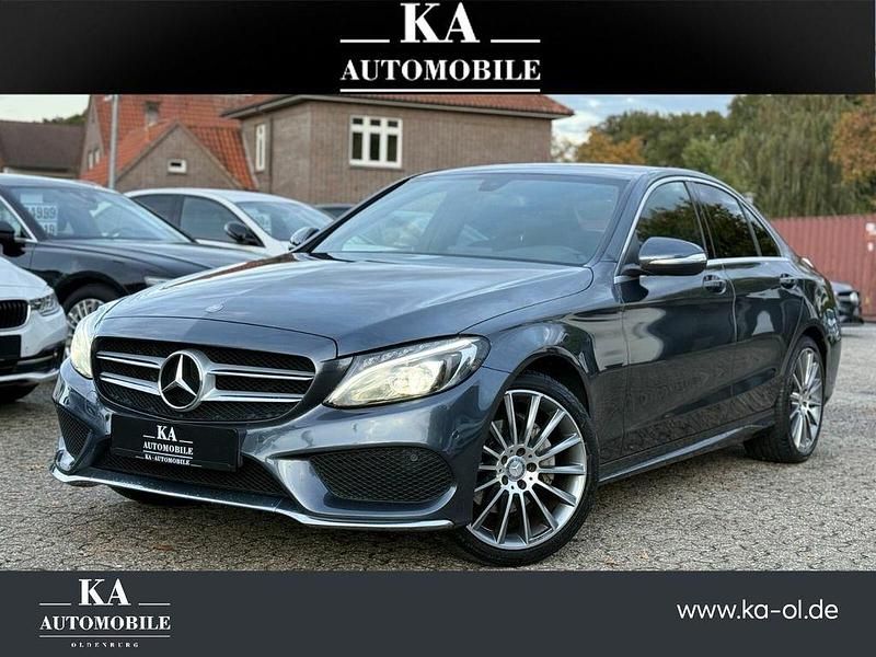 Grau Gebraucht 2014 Mercedes C180 Limousine | 14.999 € (Teuer) - Bild 1/4