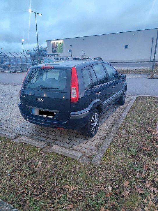 Gebraucht Ford Fusion 80 PS (58 kW) 2009 Blau Kleinwagen