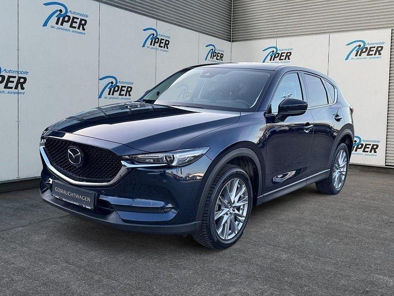 Gebraucht Mazda CX-5 194 PS (142 kW) 2020 Deep crystal blue SUV