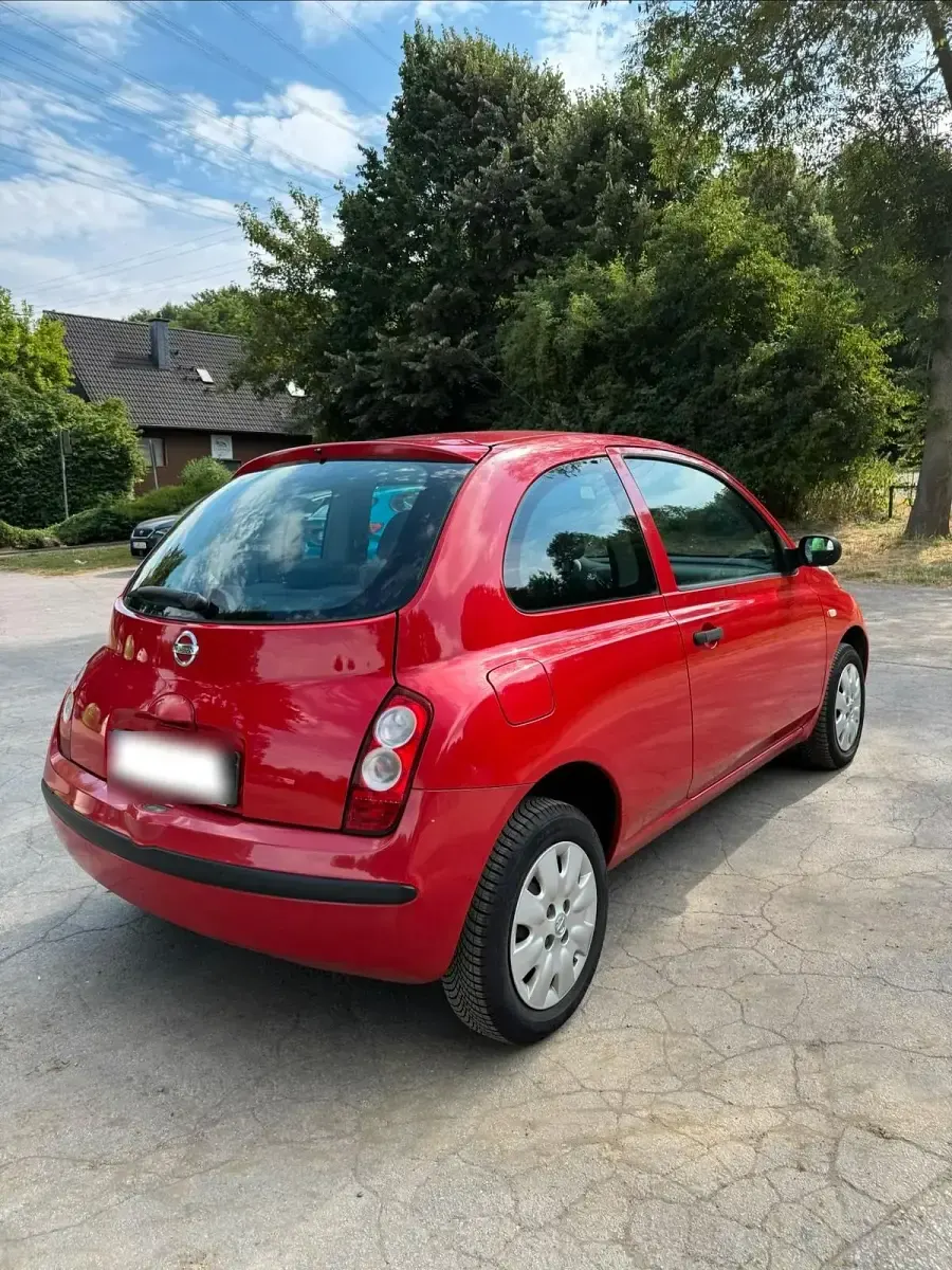 Gebraucht Nissan Micra 65 PS (47 kW) 2006 Rot Kleinwagen