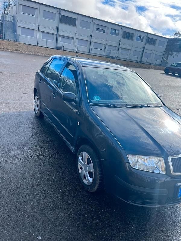 Gebraucht Skoda Fabia 75 PS (55 kW) 2007 Schwarz Kleinwagen