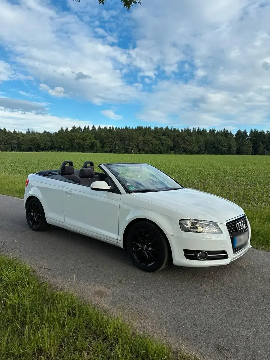 Gebraucht Audi A3 Cabriolet 160 PS (117 kW) 2011 Weiß Cabrio