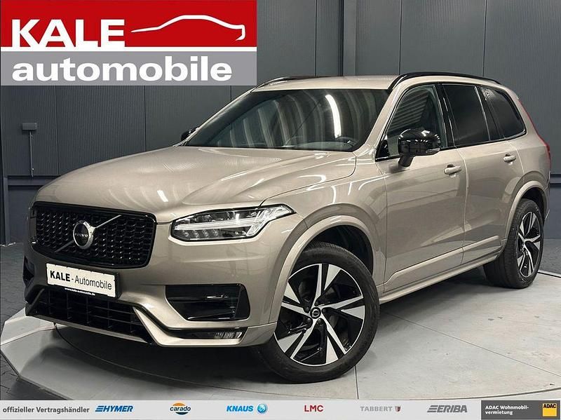 Pebble grey metallic Gebraucht 2022 Volvo XC90 R-Design SUV | 45.791 € (Guter Preis) - Bild 1/4