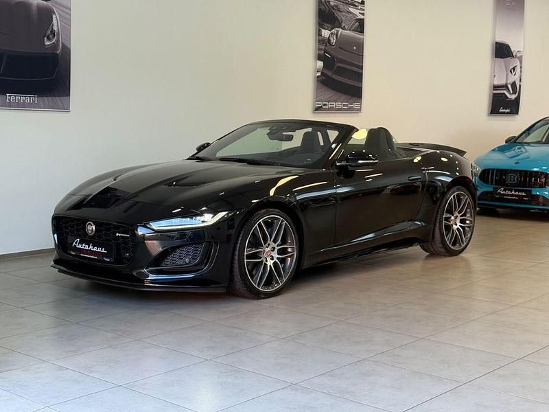 Gebraucht Jaguar F-Type R-Dynamic 300 PS (220 kW) 2021 Schwarz Cabrio
