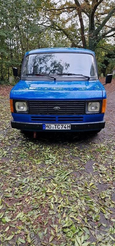 Gebraucht Ford Transit 78 PS (57 kW) 1982 Blau Van / Kleinbus