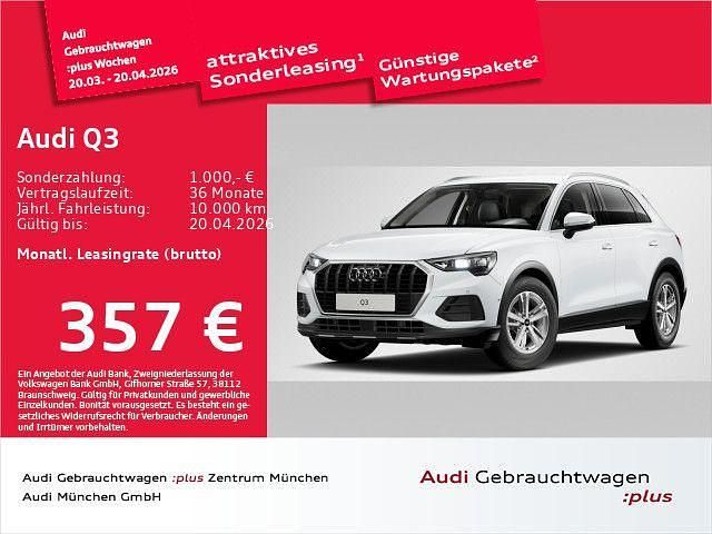 Gebraucht Audi Q3 Basis 150 PS (110 kW) 2025 Gletscherweiß metallic SUV
