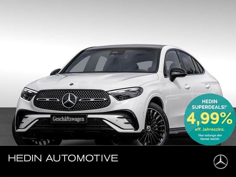 Weiß Gebraucht 2025 Mercedes GLC220 AMG Coupé | 62.860 € (Superpreis) - Bild 1/4