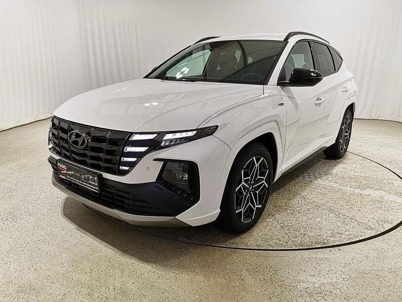 Gebraucht Hyundai Tucson N Line 150 PS (110 kW) 2023 Atlas white / sol SUV