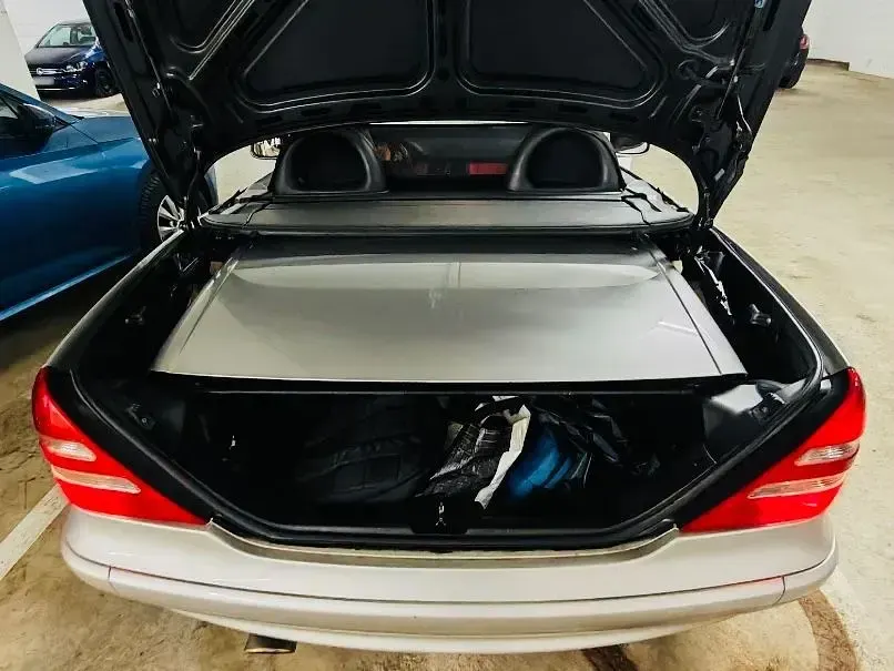 Gebraucht Mercedes SLK200 163 PS (119 kW) 2000 Silber Cabrio