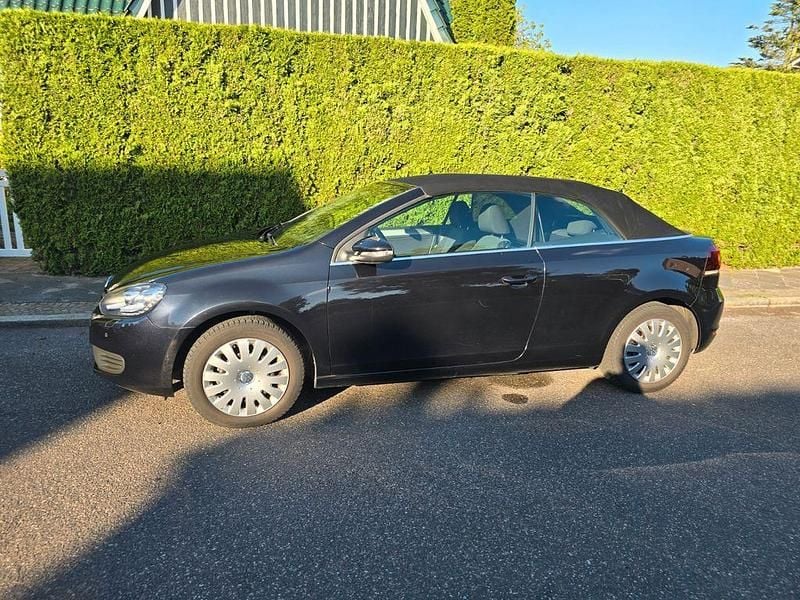 Gebraucht VW Golf Cabriolet 105 PS (77 kW) 2012 Schwarz Cabrio