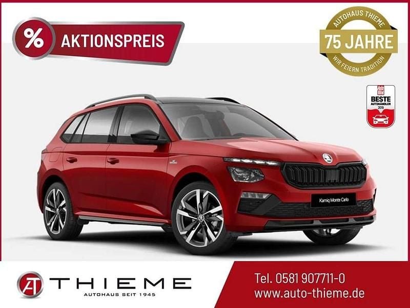 Waehlbar Neu 2025 Skoda Kamiq Monte Carlo SUV | 24.964 € (Superpreis) - Bild 1/1