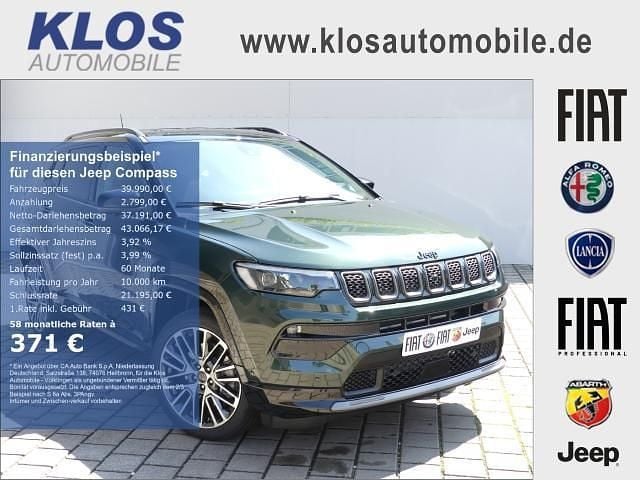 Grün metallic dach schwarz Neu 2025 Jeep Compass Summit SUV | 39.990 € (Fairer Preis) - Bild 1/4
