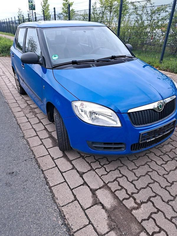 Gebraucht Skoda Fabia 69 PS (50 kW) 2009 Blau Kleinwagen