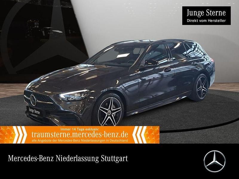Grau Gebraucht 2024 Mercedes C200 AMG Limousine | 40.990 € (Teuer) - Bild 1/3