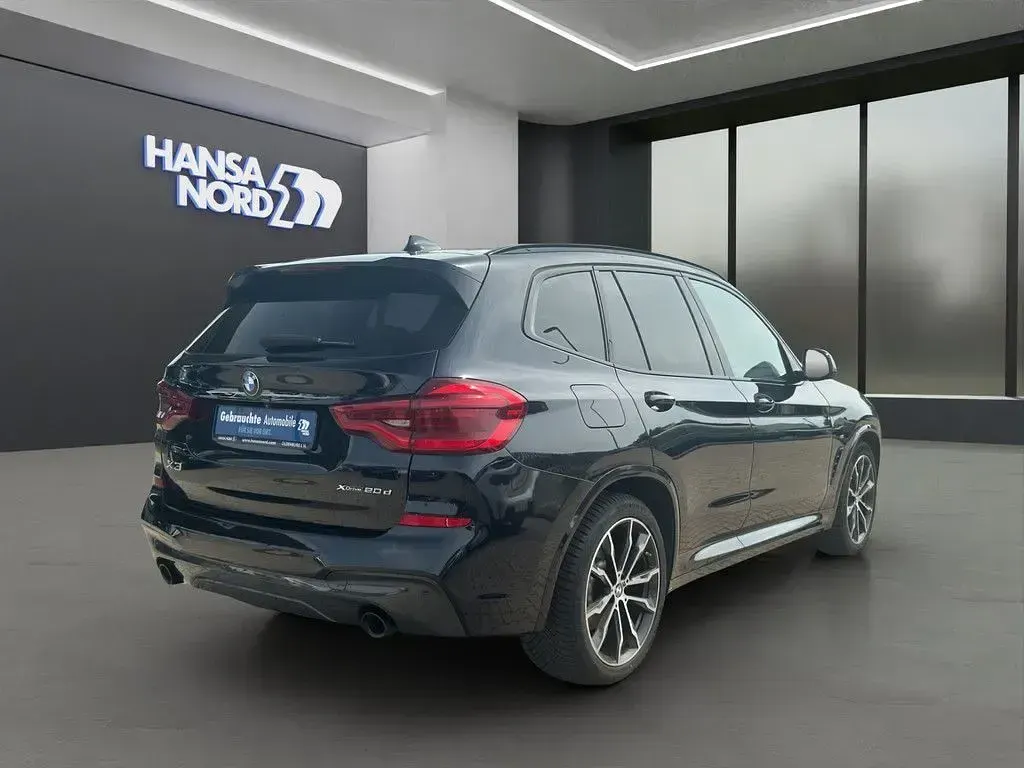 Gebraucht BMW X3 M Sport 190 PS (139 kW) 2021 Schwarz / carbonschwarz (metallic) SUV