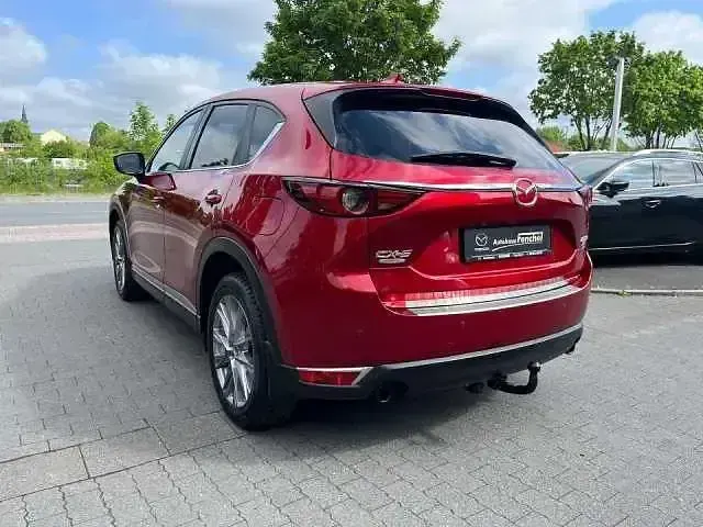 Gebraucht Mazda CX-5 Kangei 228 PS (167 kW) 2019 Magmarot metallic (metallic) SUV