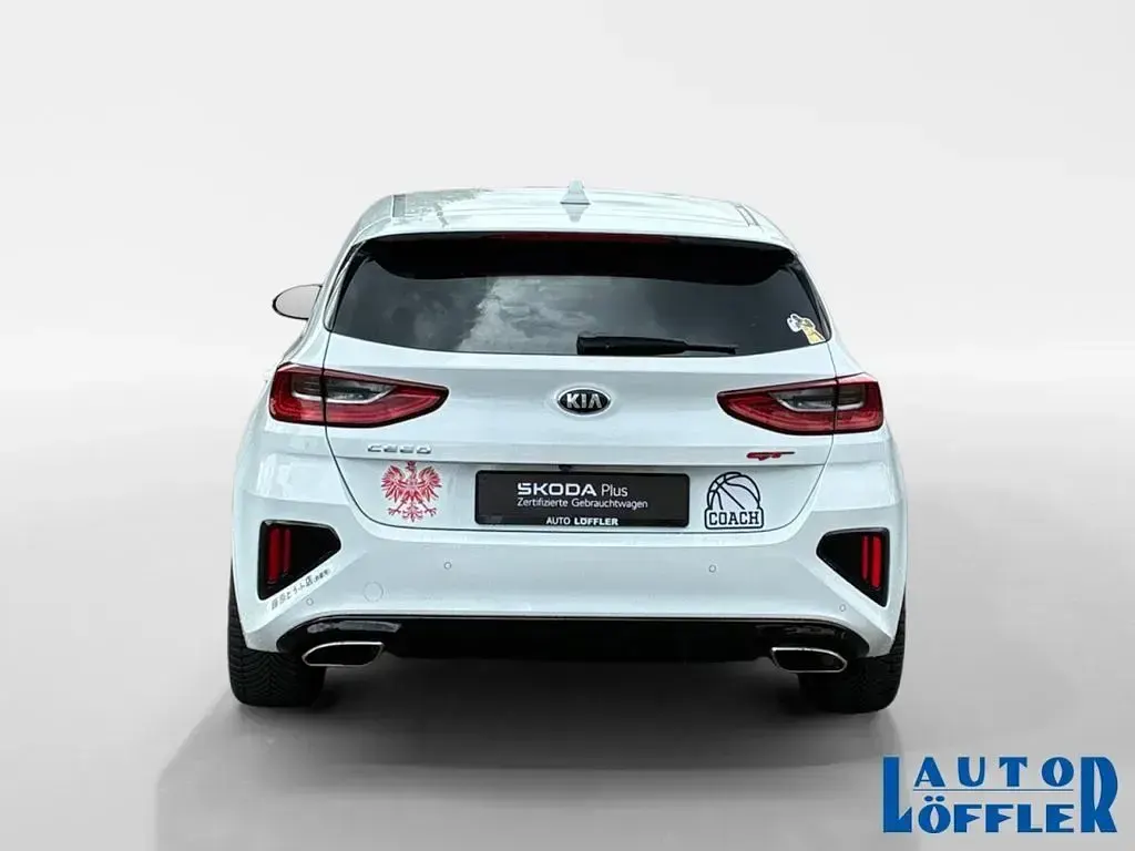 Occasion Kia Ceed GT GT 204 ch (150 kW) 2018 Blanc Berline