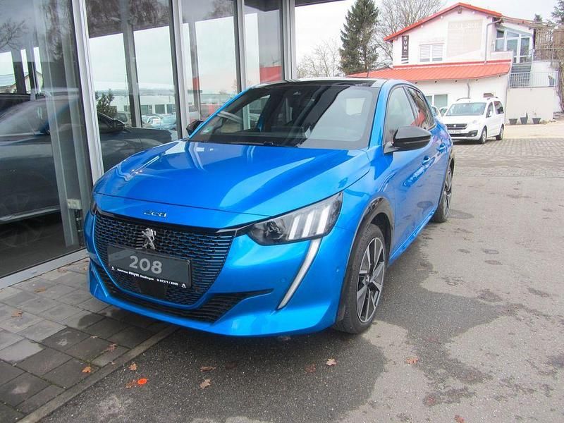 Gebraucht Peugeot e-208 GT 100 kW (136 PS) 2022 Blau Kleinwagen