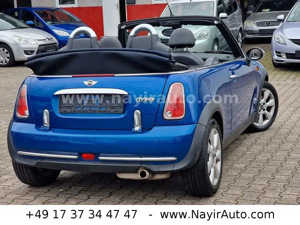 Gebraucht Mini Cooper Cabriolet 116 PS (85 kW) 2006 Blau Cabrio
