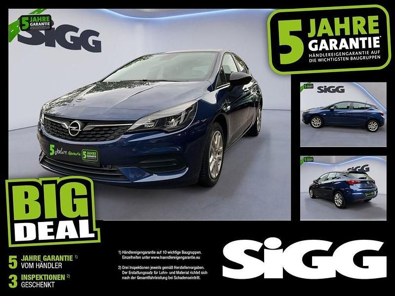 Gebraucht Opel Astra Edition 110 PS (80 kW) 2021 Nautic blau Limousine