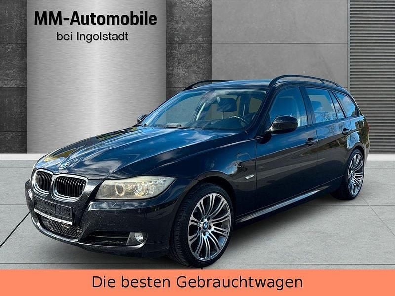 Schwarz Gebraucht 2009 BMW 320 Comfort Edition Kombi | 2.990 € (Guter Preis) - Bild 1/4