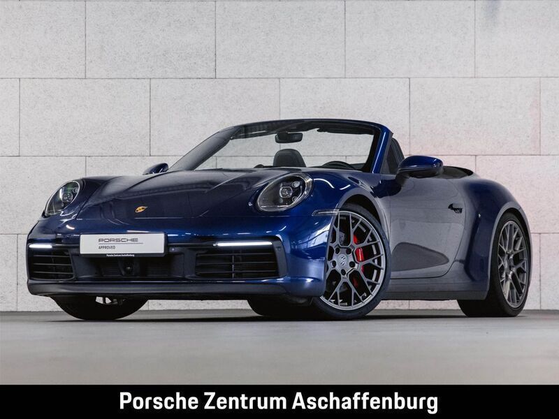 Blau Gebraucht 2021 Porsche 911 Carrera 4S Cabriolet Cabrio | 129.960 € (Guter Preis) - Bild 1/4