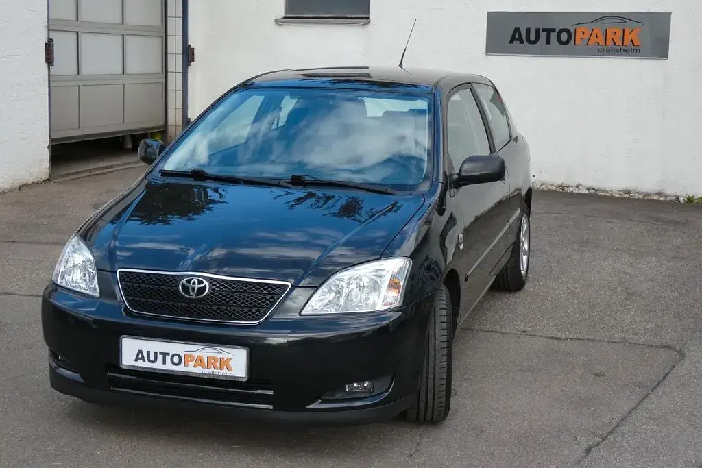 Gebraucht Toyota Corolla Sol 97 PS (71 kW) 2003 Schwarz Limousine