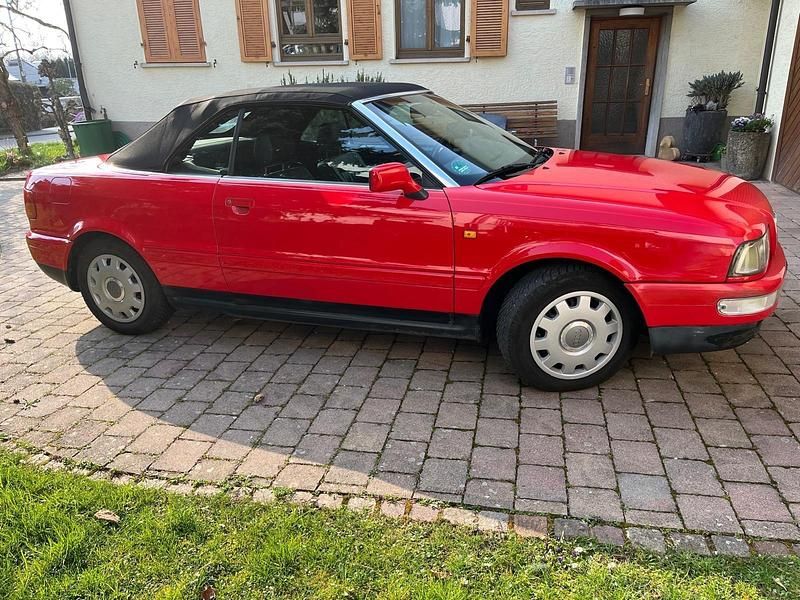 Usata Audi 80 66 CV (48 kW) 1998 Rosso Cabrio